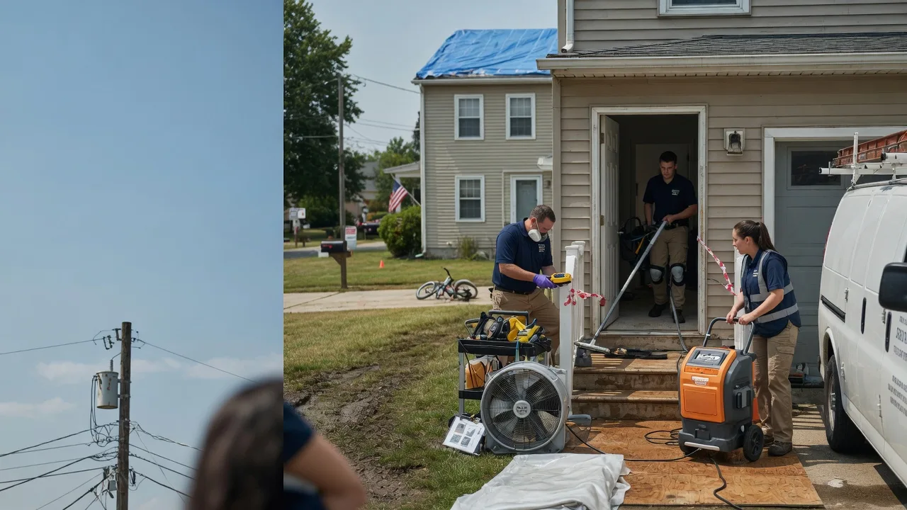 Water Damage Repair in Wardensville, WV near me